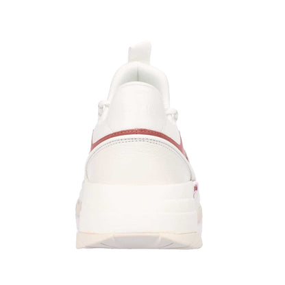 White-Red - Lifestyle - Lavair Mens Creator Evo Suede Trainers