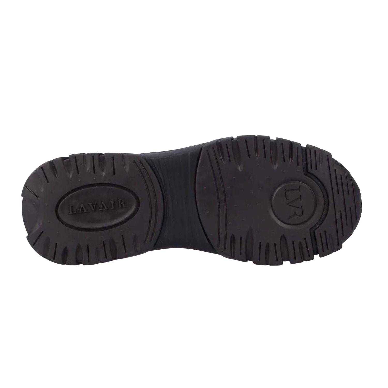 Black - Side - Lavair Mens Creator Evo Suede Trainers