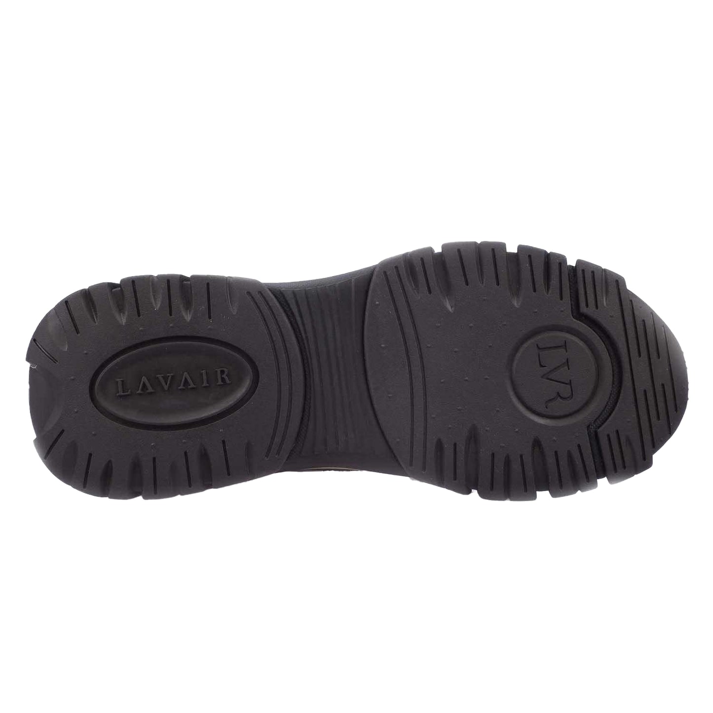 Black-Yellow - Pack Shot - Lavair Mens Creator Evo Suede Trainers