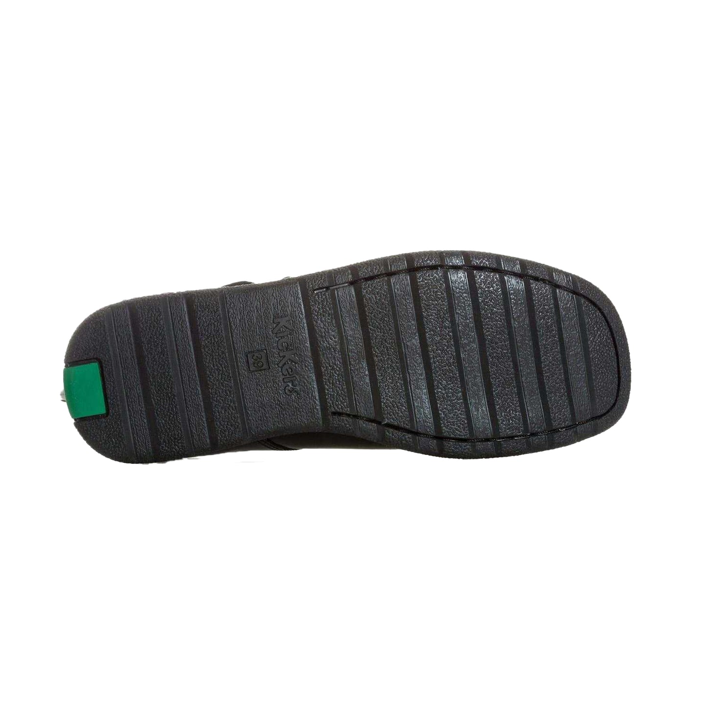 Black - Lifestyle - Kickers Womens-Ladies Fragma Patent Leather T-Bar Mary Janes