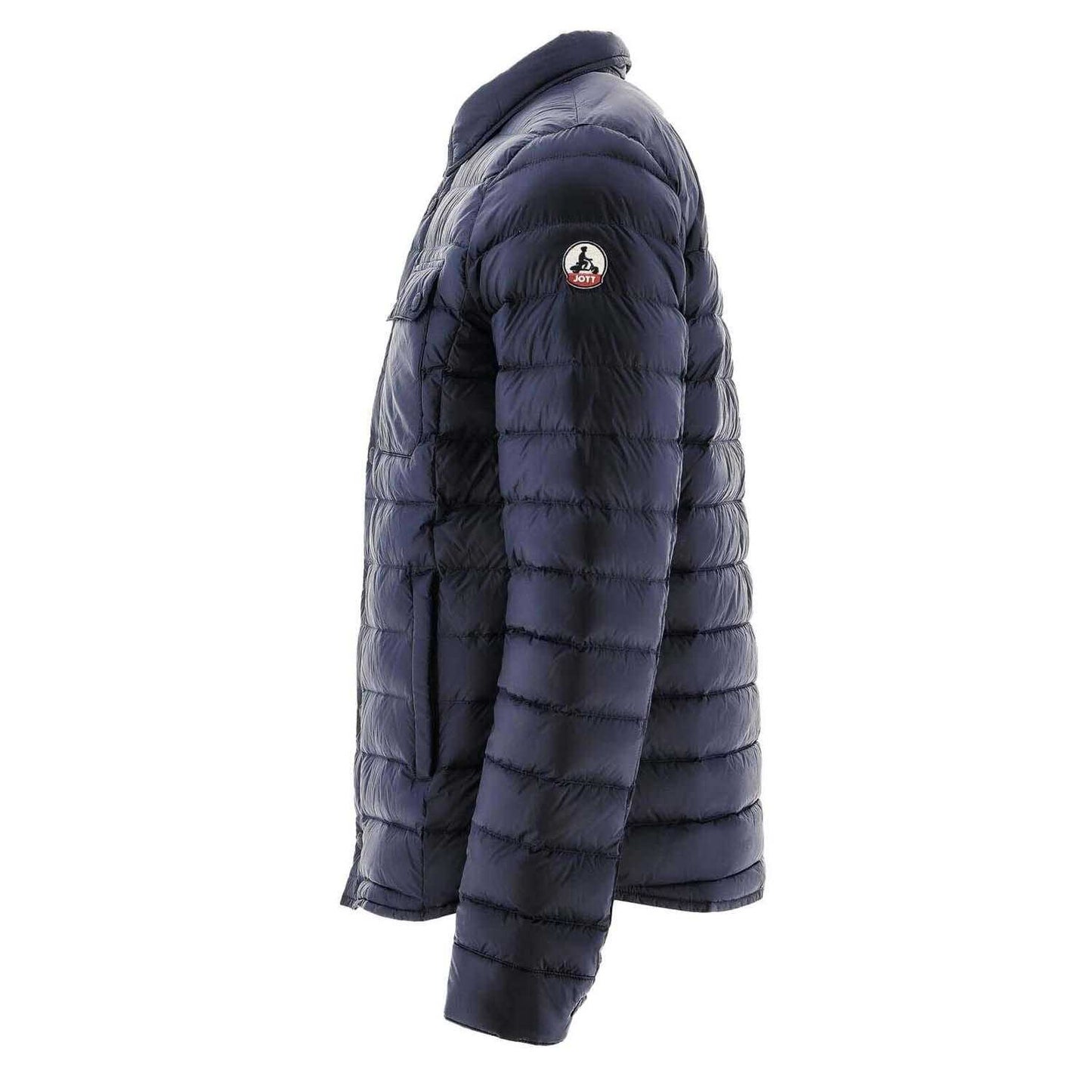 Navy - Back - Jott Unisex Adult Cris Lightweight Puffer Jacket