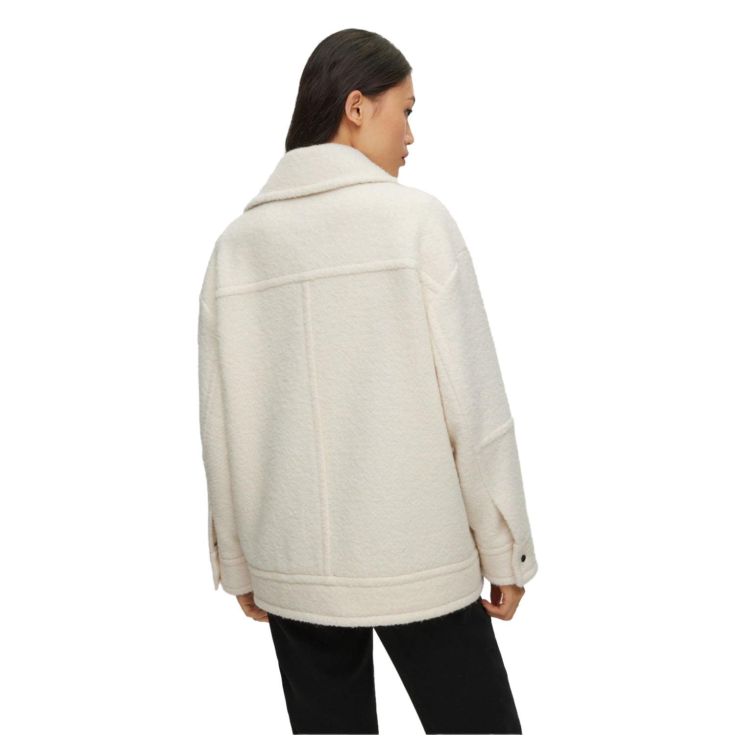 White - Back - Boss Womens-Ladies C_Jafea Jacket