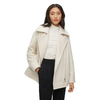White - Side - Boss Womens-Ladies C_Jafea Jacket