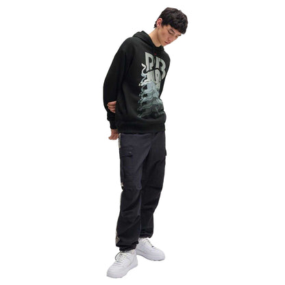 Black - Pack Shot - Hugo Mens Dynamic Branding Racing Bulls Hoodie