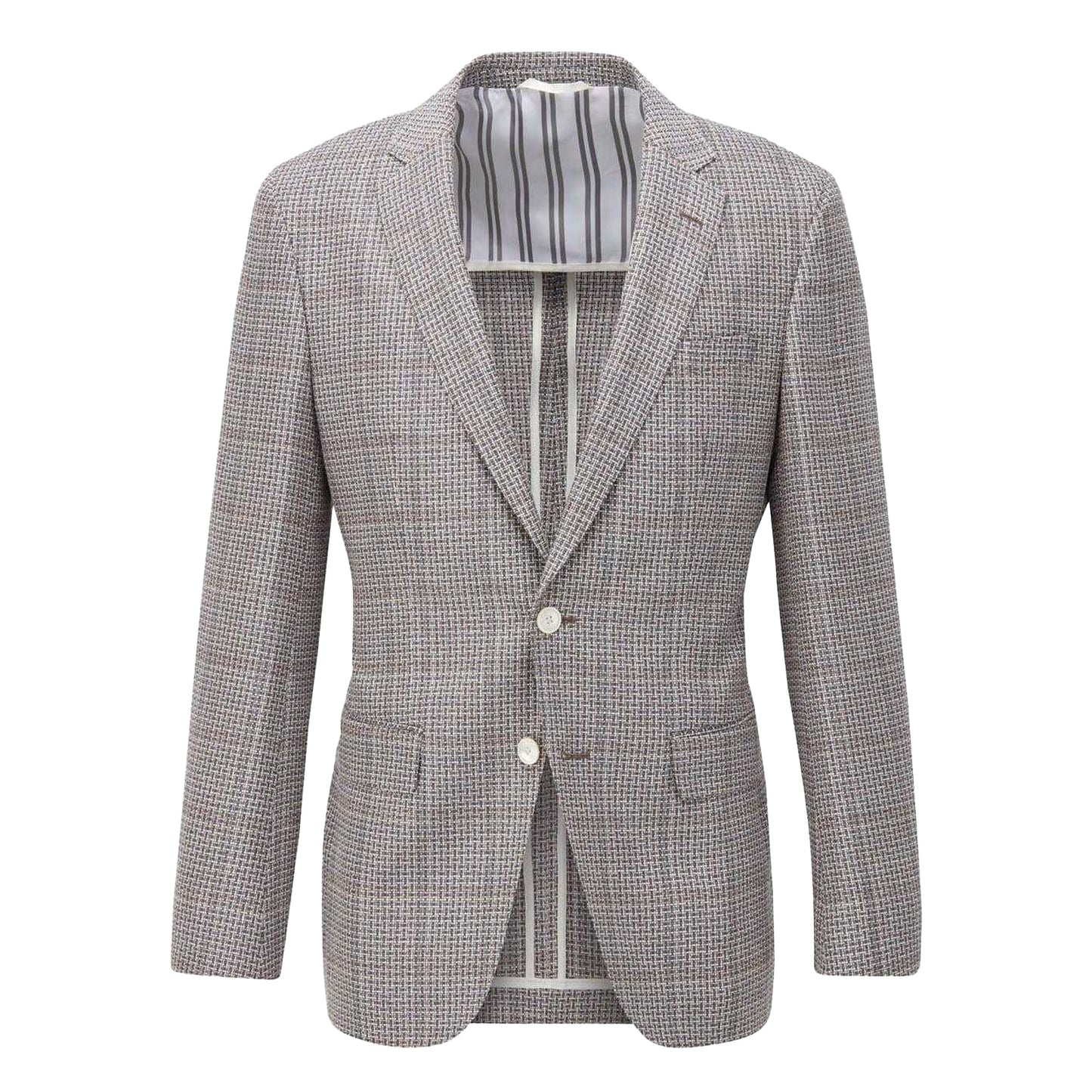 Grey - Front - Boss Mens Hartlay1 Blazer