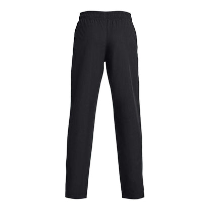 Black - Back - Under Armour Childrens-Kids Sportstyle Woven Jogging Bottoms