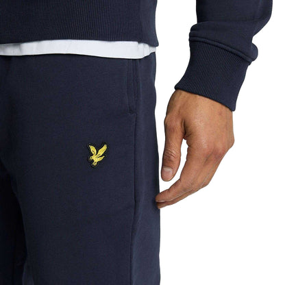 Navy - Pack Shot - Lyle & Scott Mens Skinny Jogging Bottoms