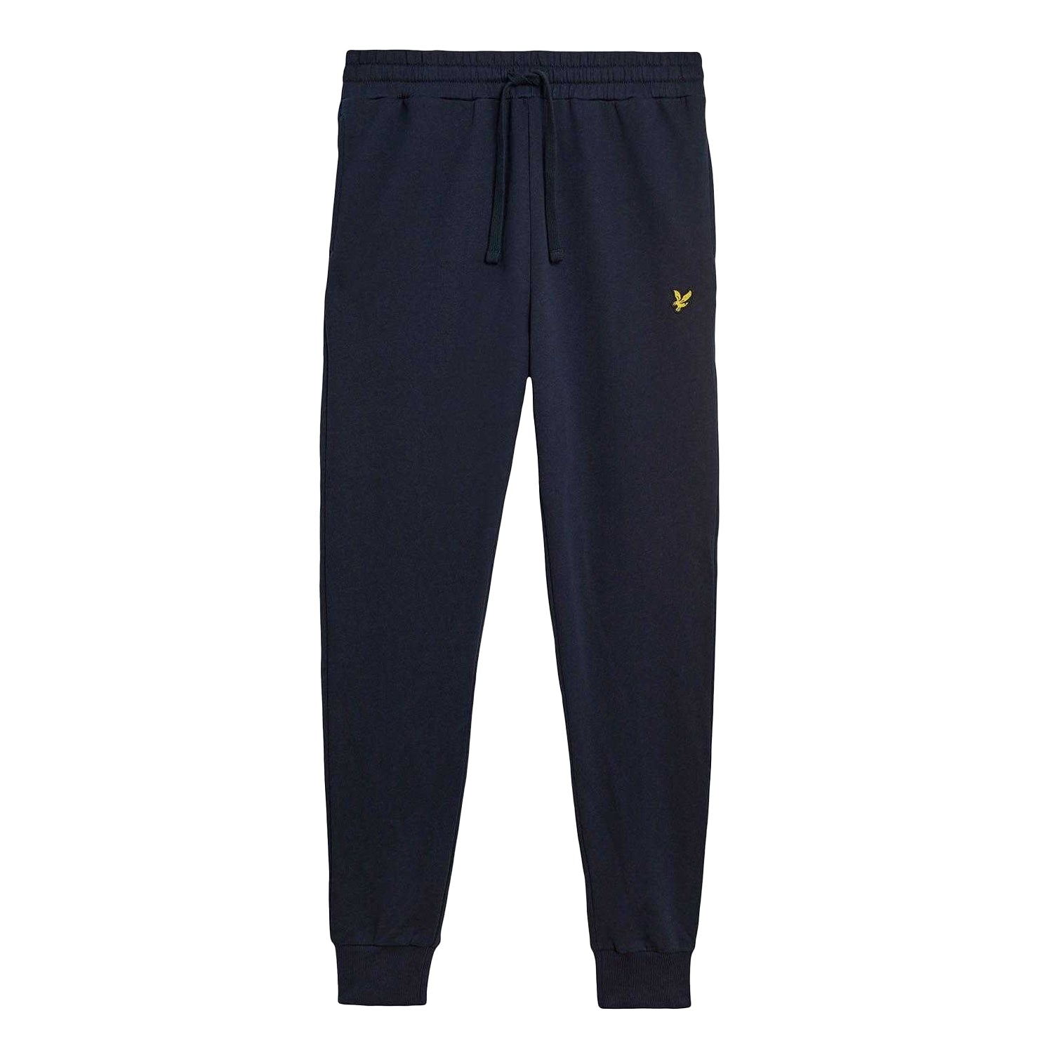 Navy - Front - Lyle & Scott Mens Skinny Jogging Bottoms
