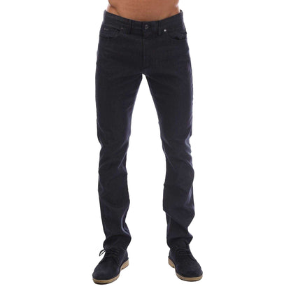 Dark Blue - Front - Boss Mens T-Delaware3-2 Jeans