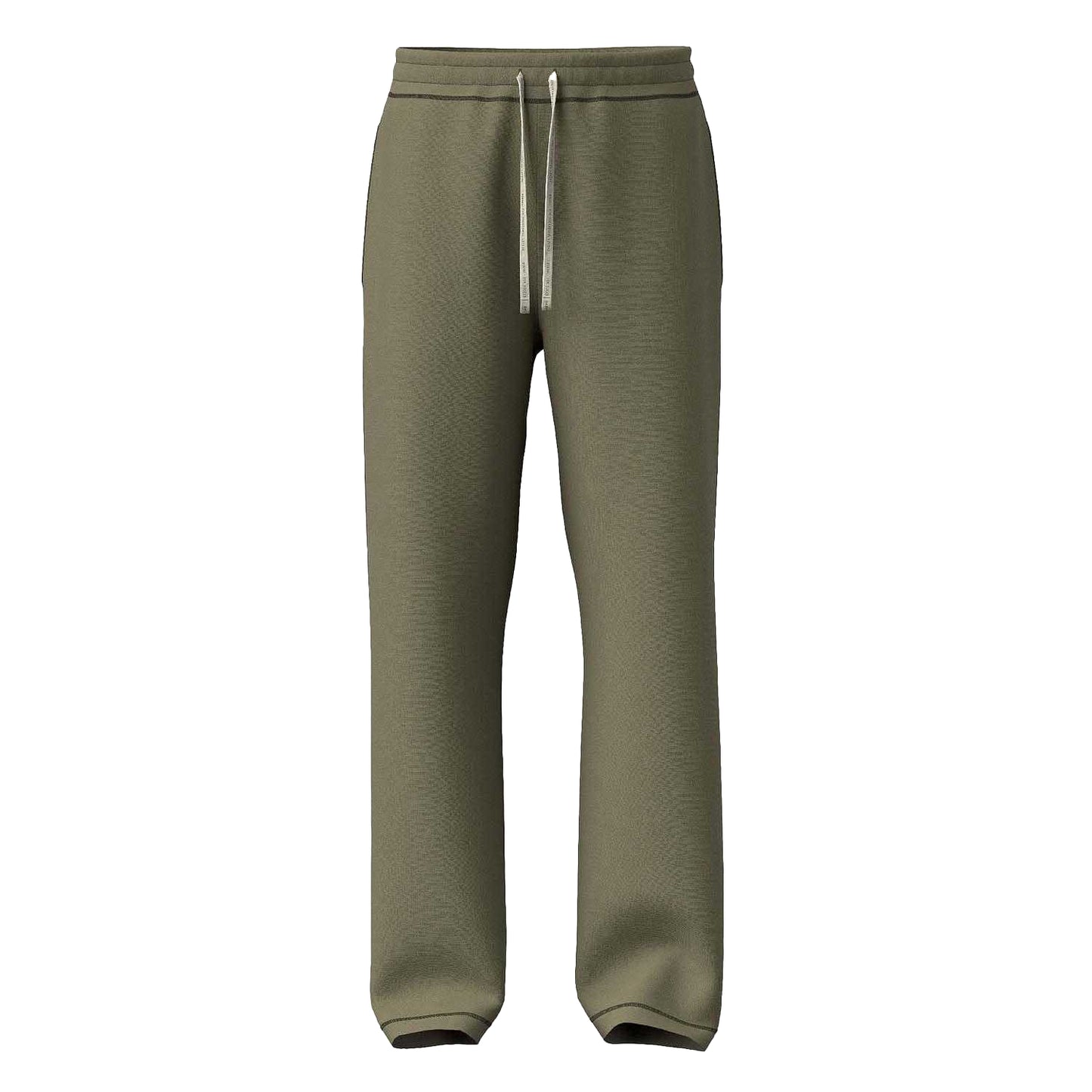 Khaki Green - Side - Diesel Mens Umset-Aramis-H Hooded Long Pyjama Set