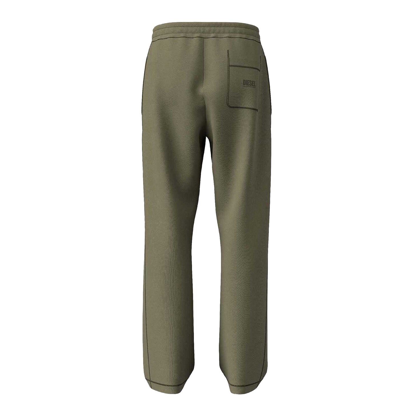 Khaki Green - Lifestyle - Diesel Mens Umset-Aramis-H Hooded Long Pyjama Set