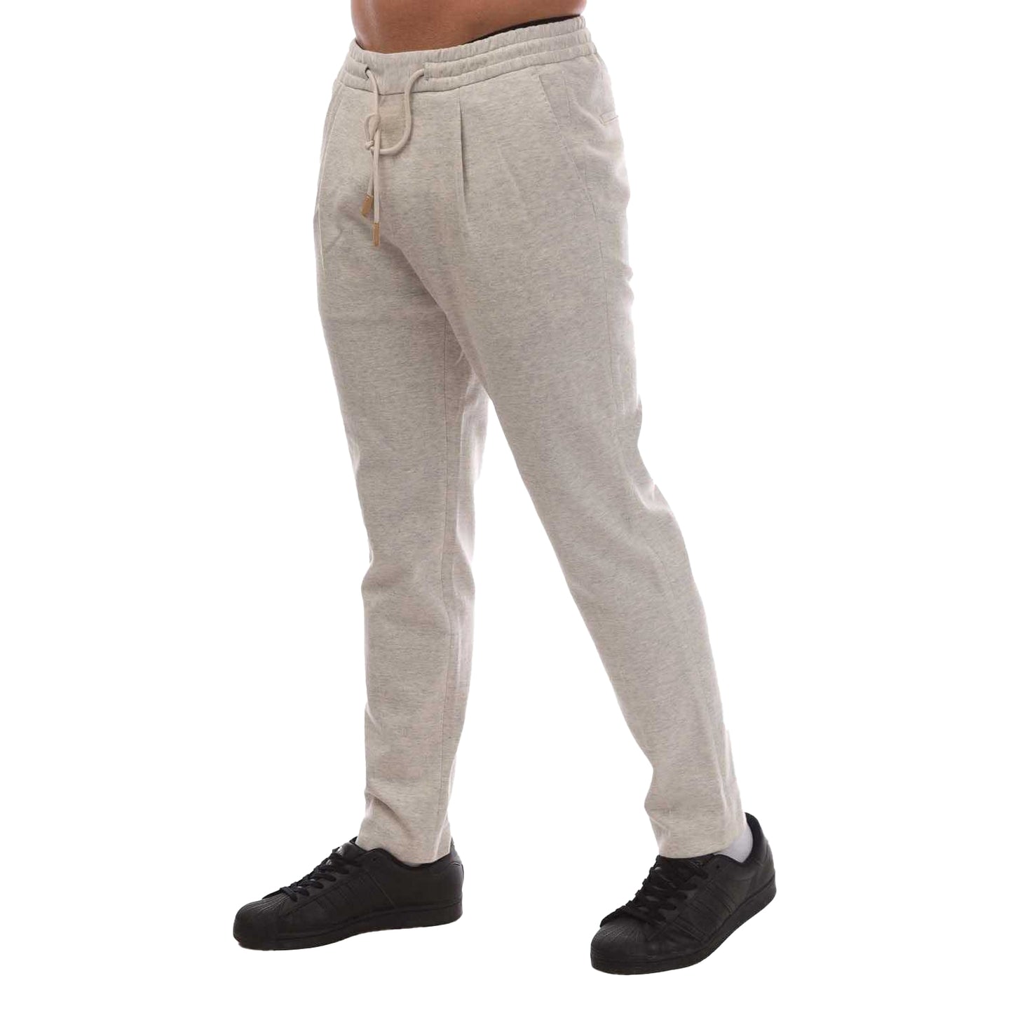 White - Side - Boss Mens T-Gee Jogging Bottoms