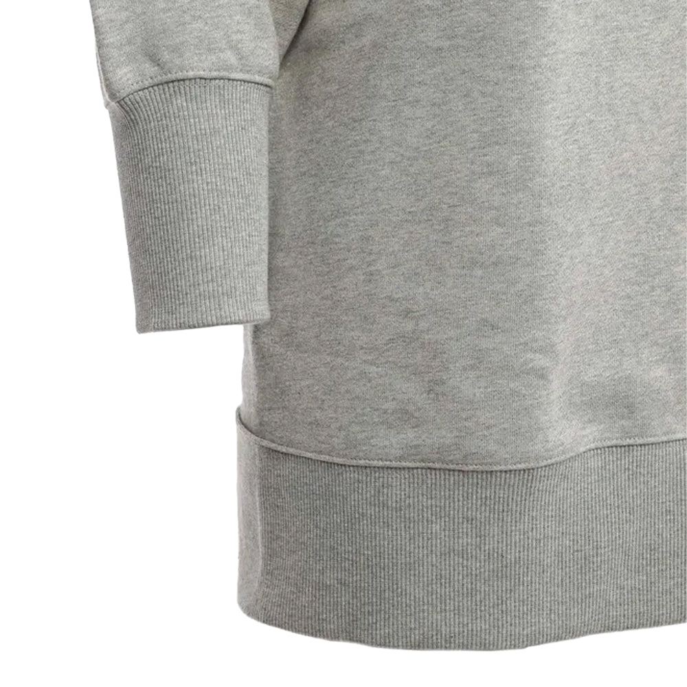 Grey - Lifestyle - Lacoste Womens-Ladies Live Oversized Hoodie