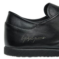 Black - Pack Shot - Y-3 Unisex Adult Japan Leather Trainers
