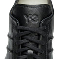 Black - Close up - Y-3 Unisex Adult Japan Leather Trainers