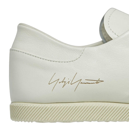 Off White - Pack Shot - Y-3 Mens Japan Leather Trainers