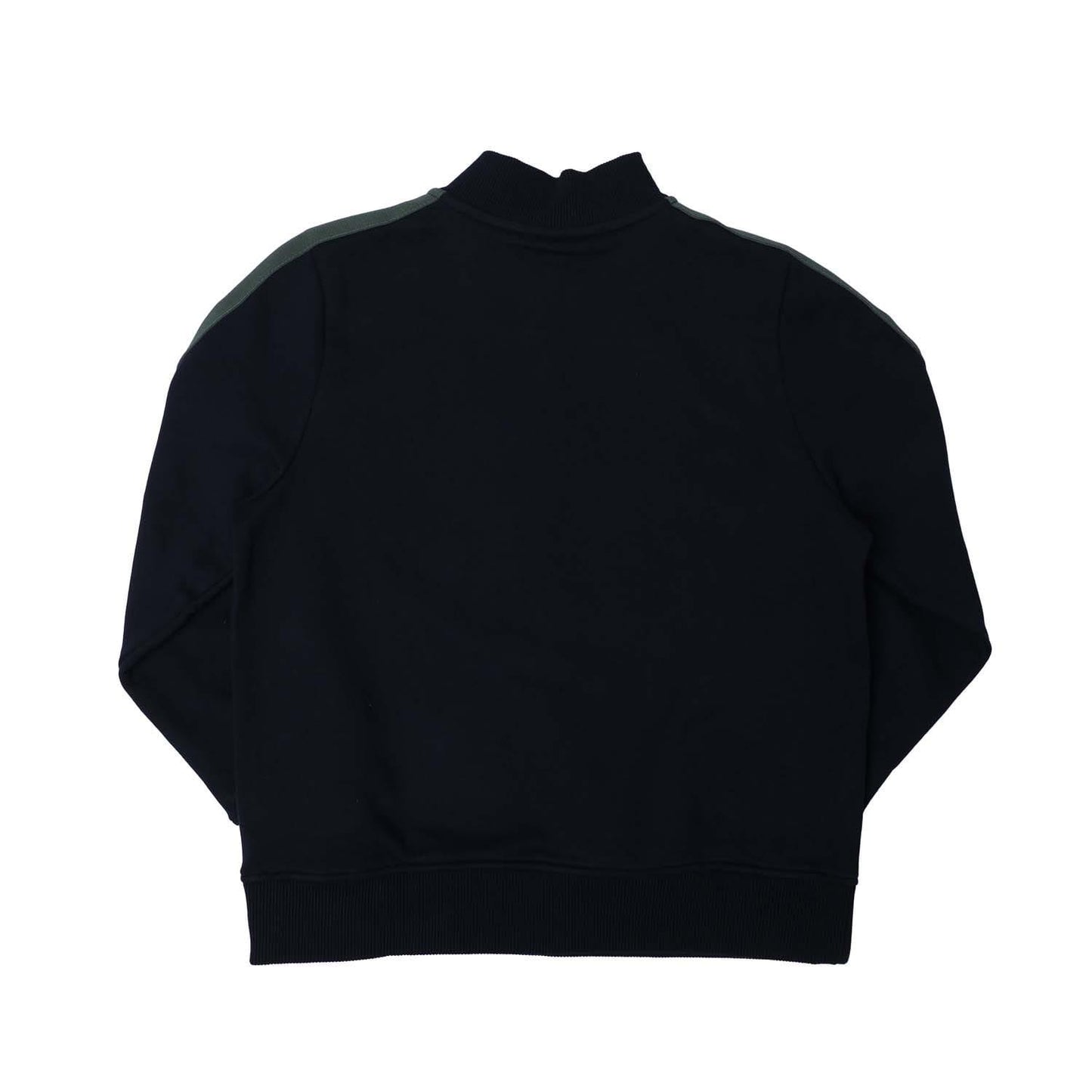 Blue - Back - Lacoste Childrens-Kids Cotton Standing Collar Sweatshirt