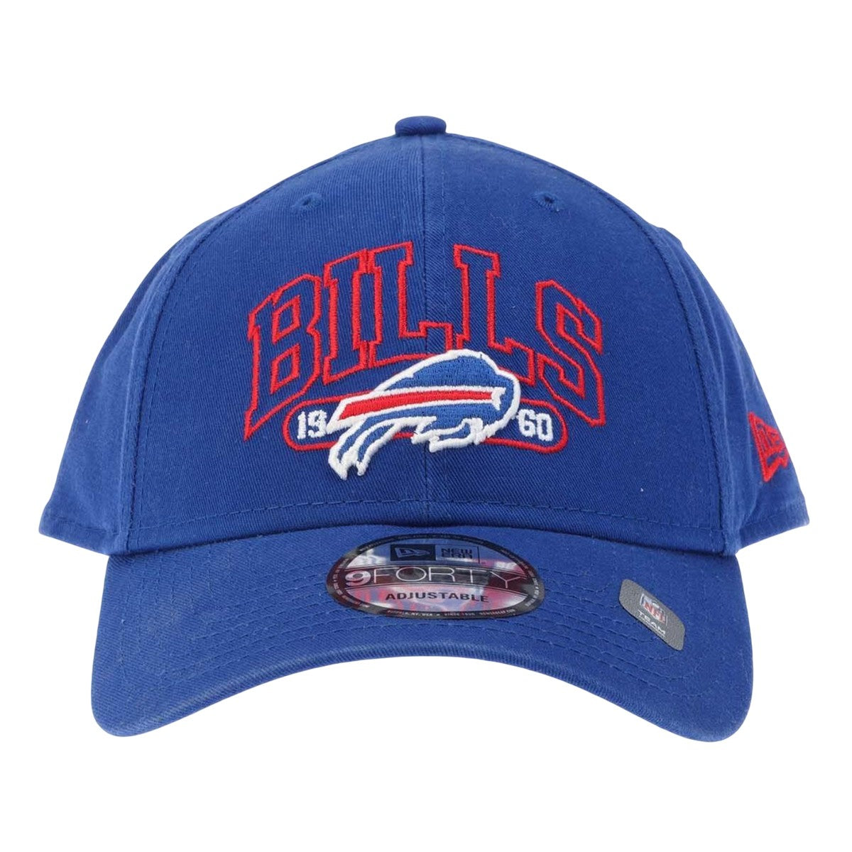 Blue - Front - New Era Mens 9Forty Outline Buffalo Bills Baseball Cap