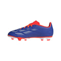 Blue-Orange-White - Pack Shot - Adidas Childrens-Kids Predator Club Flexible Ground Football Boots