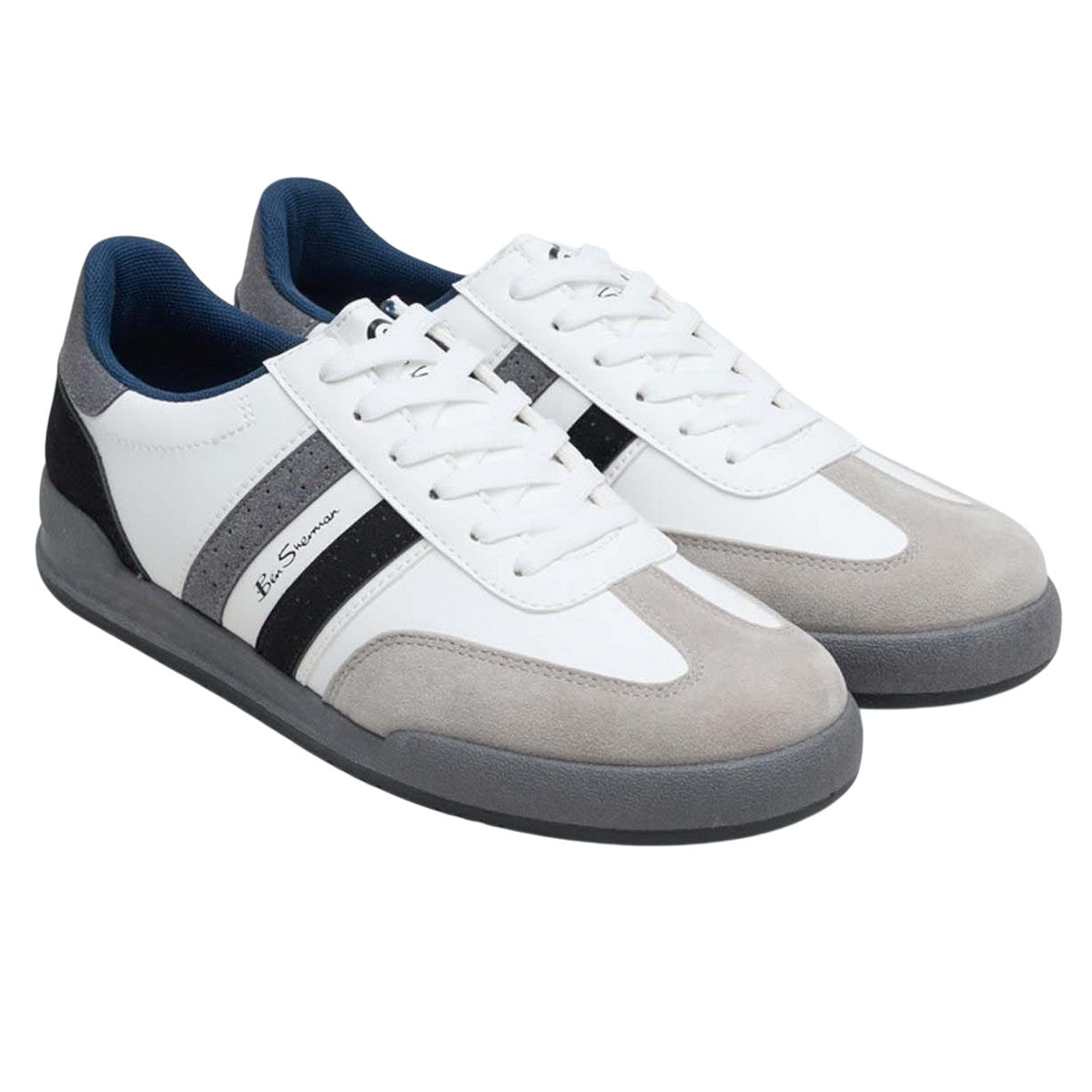 Multicoloured - Front - Ben Sherman Mens Sokka Trainers