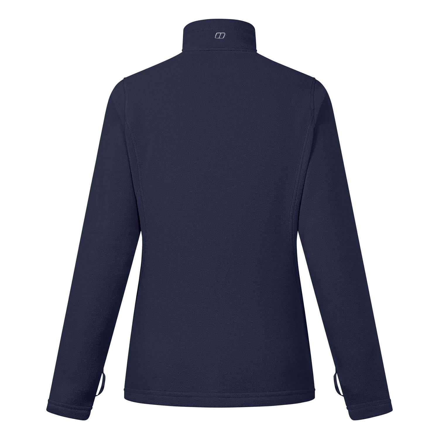 Dark Blue - Back - Berghaus Womens-Ladies InterActive Prism Polartech Fleece Jacket