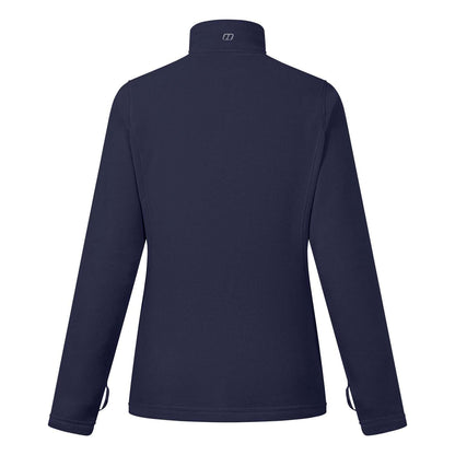 Dark Blue - Back - Berghaus Womens-Ladies InterActive Prism Polartech Fleece Jacket
