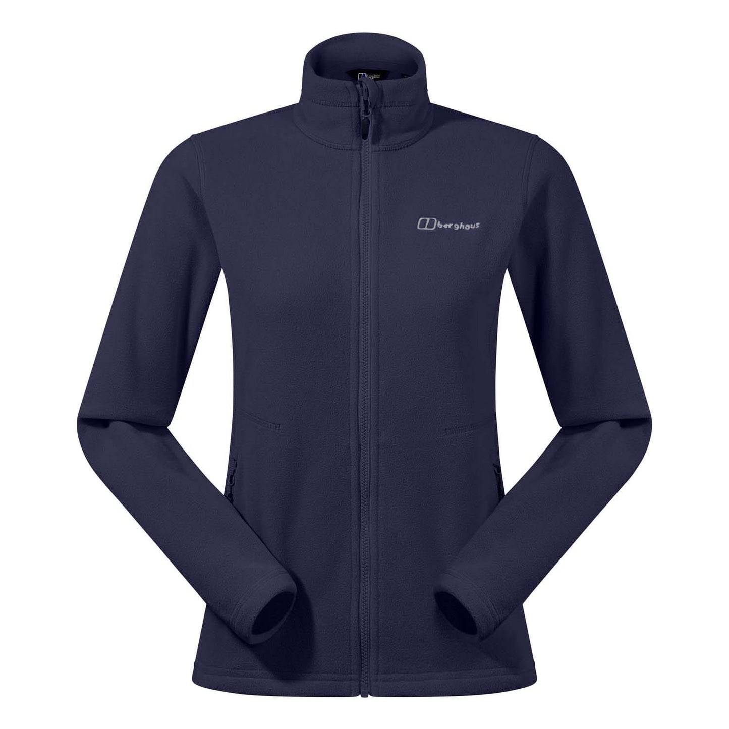Dark Blue - Front - Berghaus Womens-Ladies InterActive Prism Polartech Fleece Jacket