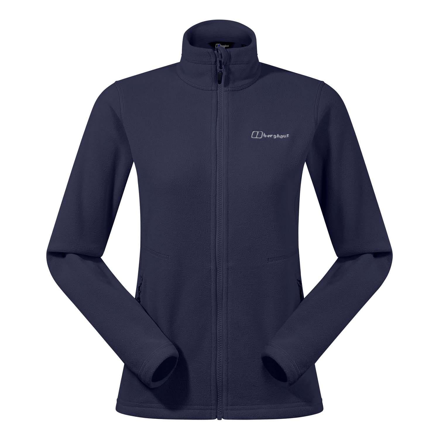 Dark Blue - Front - Berghaus Womens-Ladies InterActive Prism Polartech Fleece Jacket