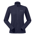 Dark Blue - Front - Berghaus Womens-Ladies InterActive Prism Polartech Fleece Jacket