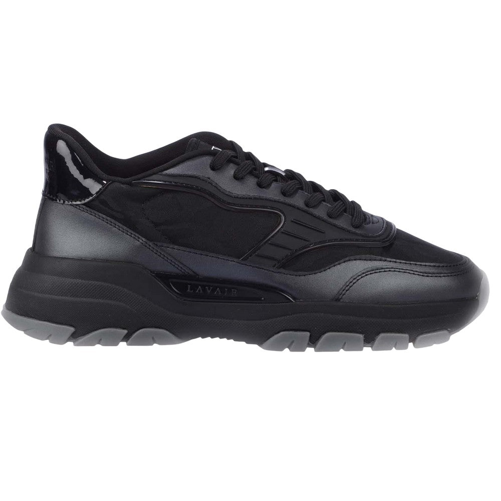 Black - Lifestyle - Lavair Mens Pacific 2.0 Leather Trainers