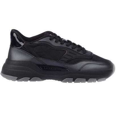 Black - Lifestyle - Lavair Mens Pacific 2.0 Leather Trainers