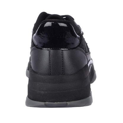 Black - Back - Lavair Mens Pacific 2.0 Leather Trainers