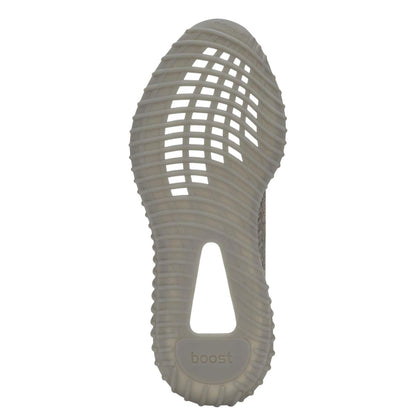 Grey-Black - Back - Yeezy Mens Boost 350 V2 Trainers