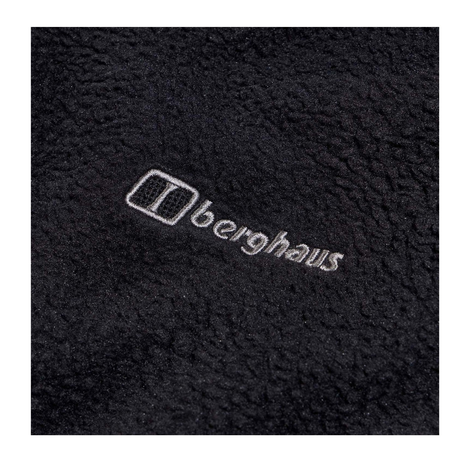Black - Close up - Berghaus Mens Darria Full Zip Hoodie