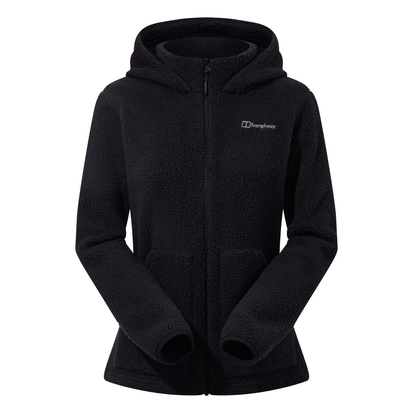 Black - Front - Berghaus Mens Darria Full Zip Hoodie
