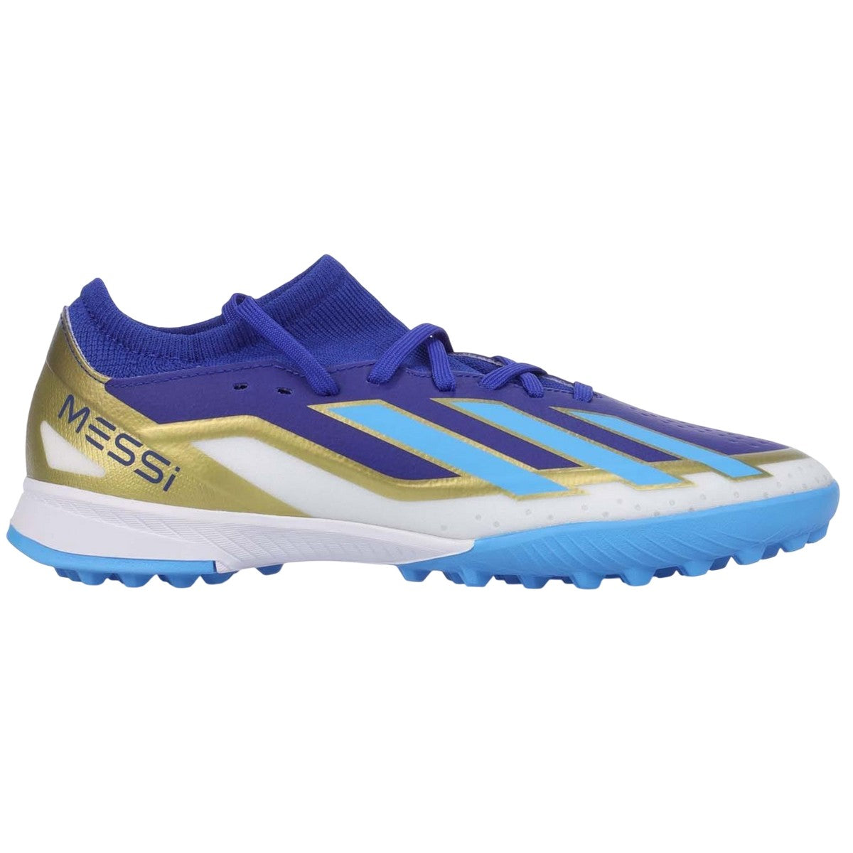 Blue - Lifestyle - Adidas Childrens-Kids X Crazyfast Messi League Football Boots