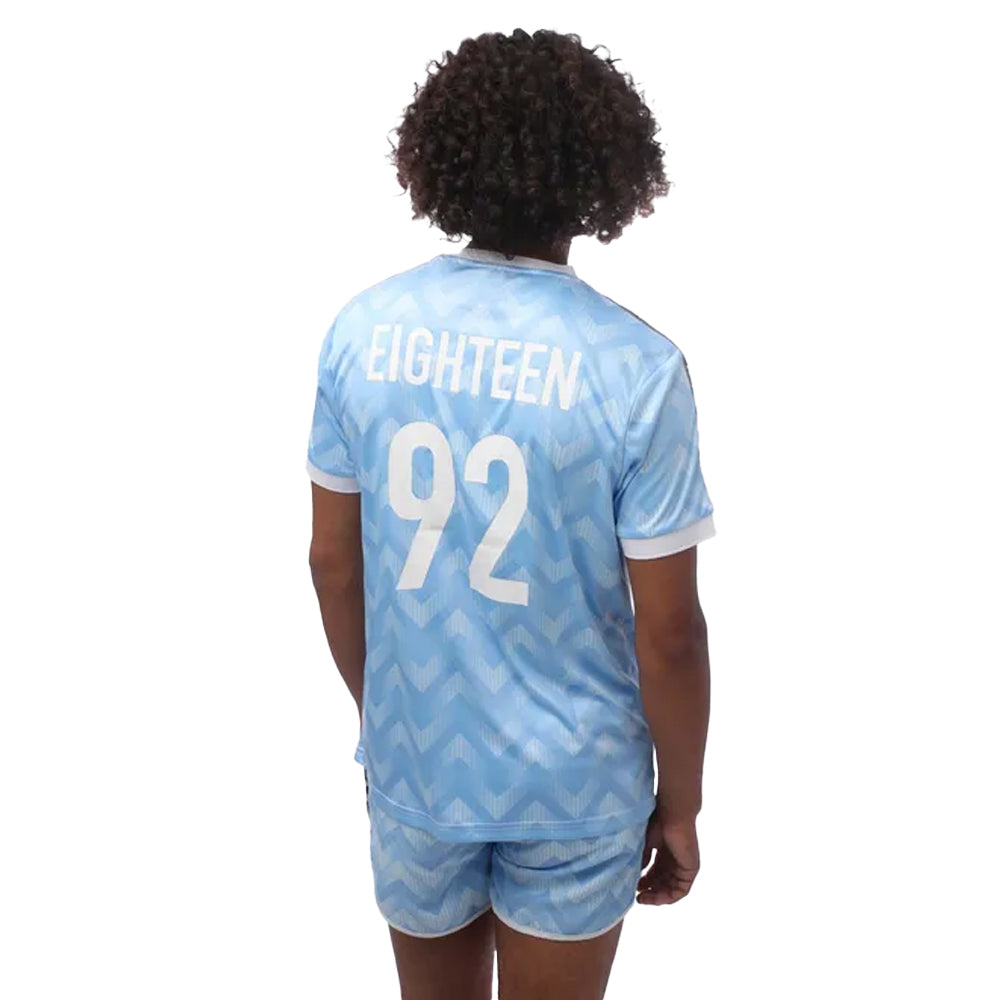Blue - Back - Patrick Unisex Adult Terry Football Shirt