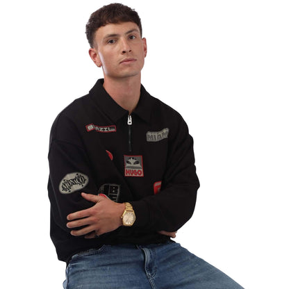 Black - Lifestyle - Hugo Boss Mens Racing Bulls Sweatshirt
