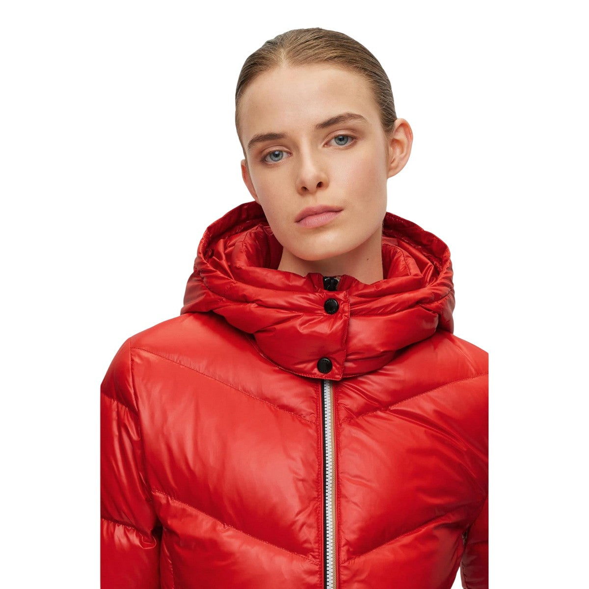 Red - Lifestyle - Boss Womens-Ladies Pepule2 Jacket