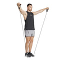 Grey - Pack Shot - Adidas Mens D4T Pro Series Adistrong Workout Shorts