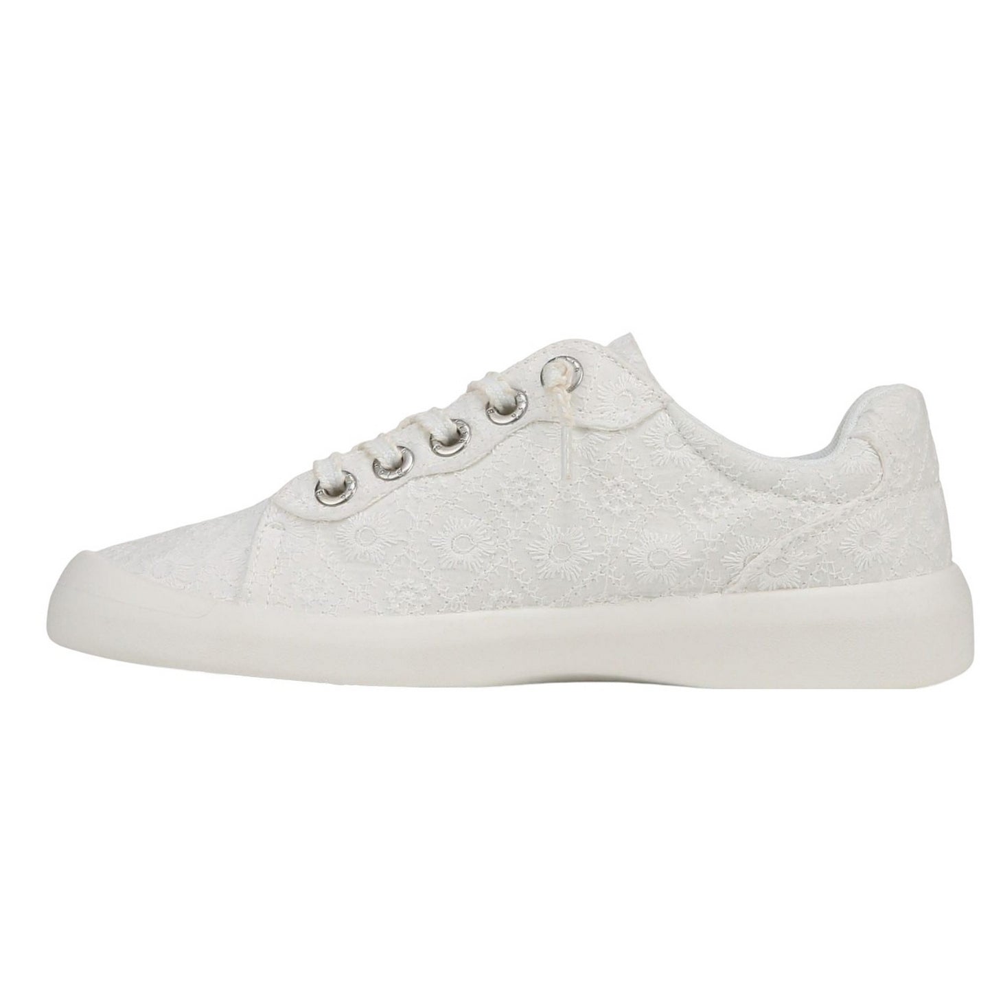 White - Side - Blowfish Malibu Womens-Ladies Boardwalk Slip-on Trainers