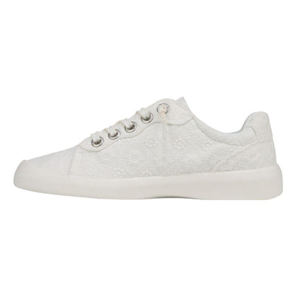 White - Side - Blowfish Malibu Womens-Ladies Boardwalk Slip-on Trainers