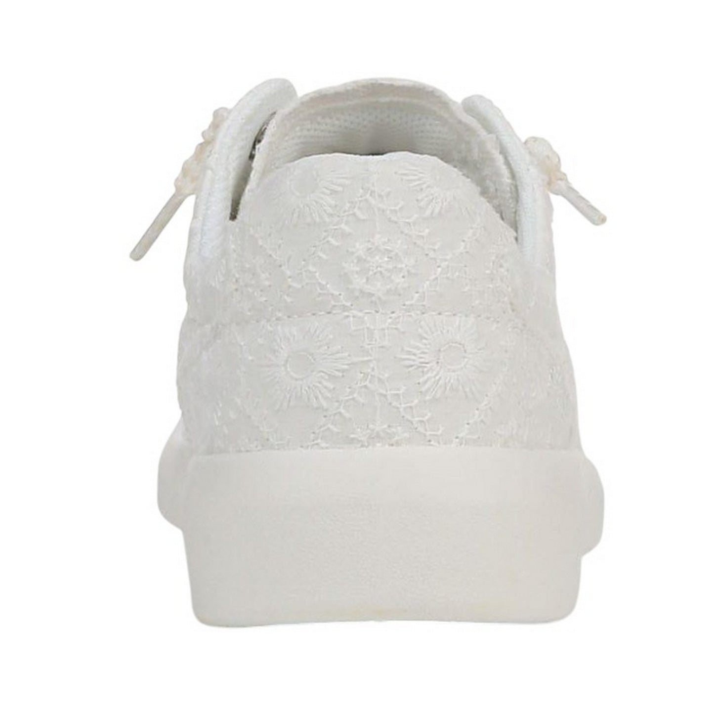 White - Back - Blowfish Malibu Womens-Ladies Boardwalk Slip-on Trainers