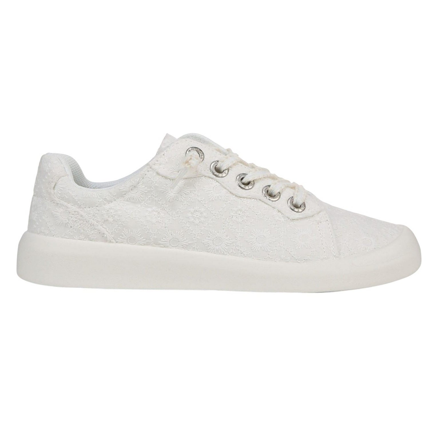 White - Front - Blowfish Malibu Womens-Ladies Boardwalk Slip-on Trainers