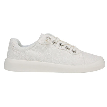 White - Front - Blowfish Malibu Womens-Ladies Boardwalk Slip-on Trainers