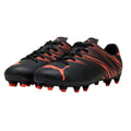 Black - Front - Puma Childrens-Kids Attacanto FG-AG Football Boots