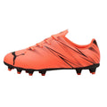 Red - Side - Puma Childrens-Kids Attacanto FG-AG Football Boots