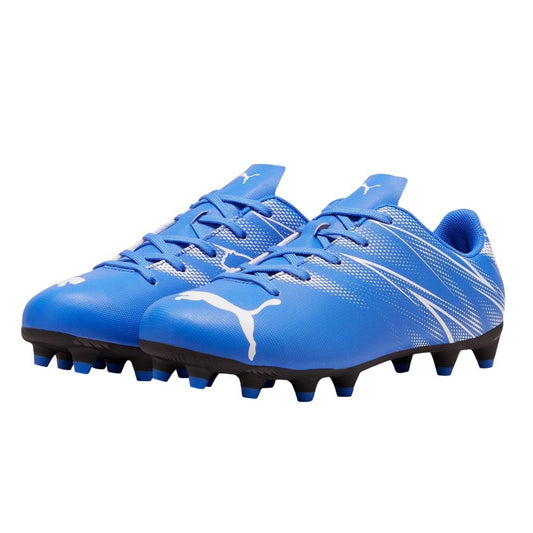 Blue - Front - Puma Childrens-Kids Attacanto FG-AG Football Boots