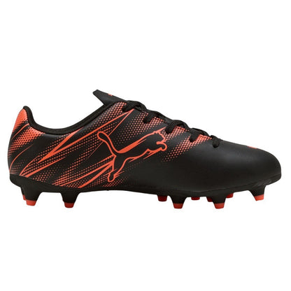 Black - Back - Puma Childrens-Kids Attacanto FG-AG Football Boots