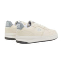 White-Grey - Back - Lacoste Womens-Ladies Leather Trainers